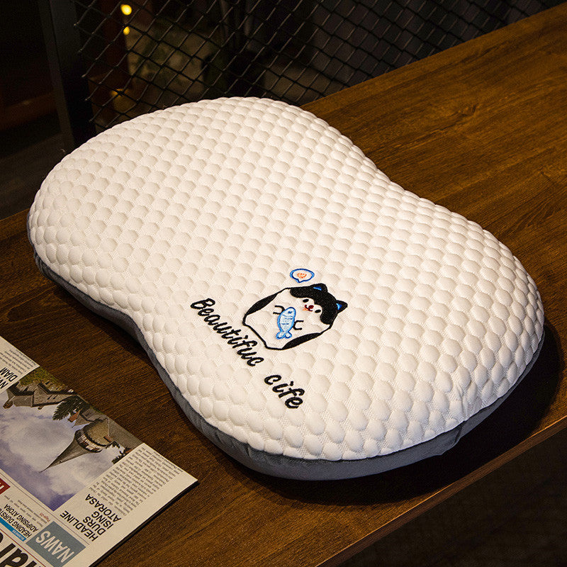 Orthopedic body pillow with specially designed sleep support Bowlift