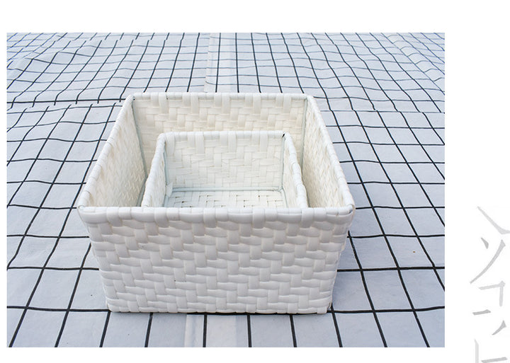Nested Woven Storage Baskets Set Bowlift