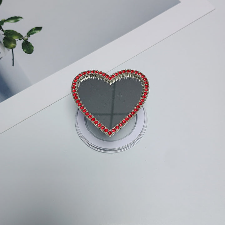 Heart-Shaped Decorative Mirror Bowlift