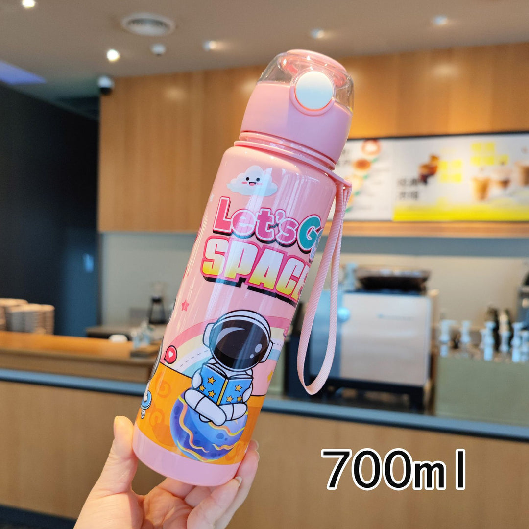 Ladies Adventurous Space Water Bottle Bowlift