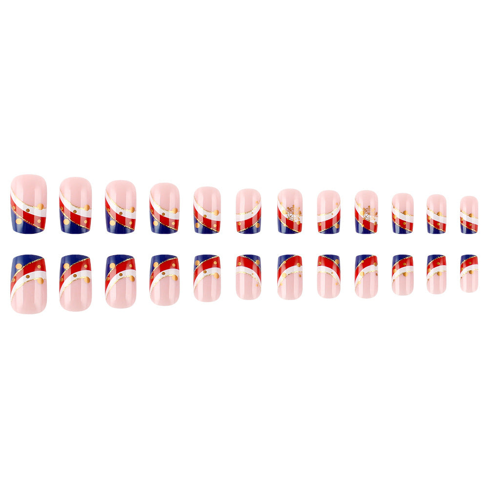 Nautical-Themed Press-On Nails Bowlift