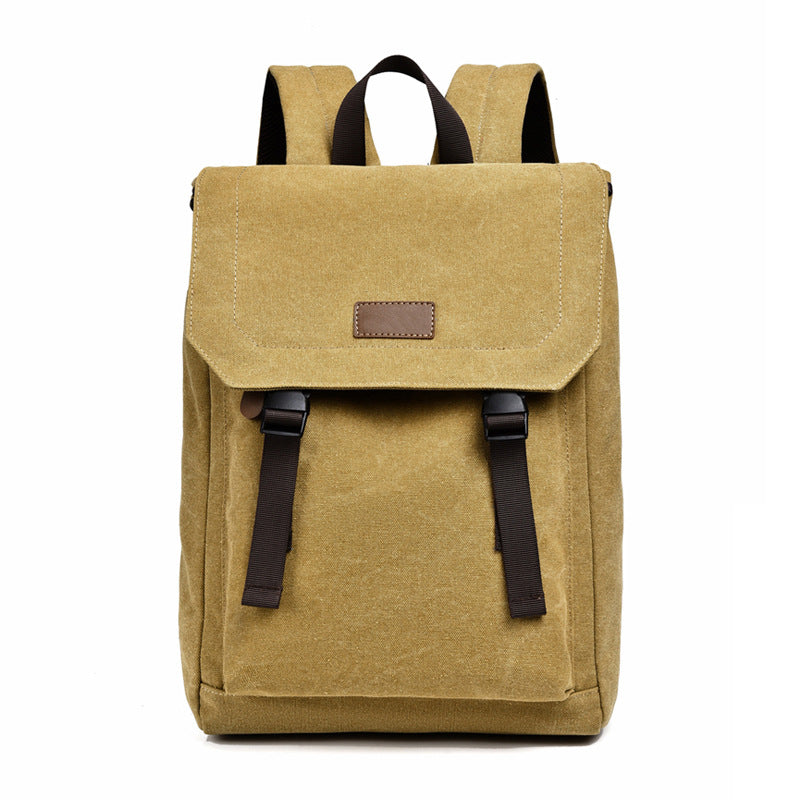 Vintage Canvas Travel Backpack Bowlift