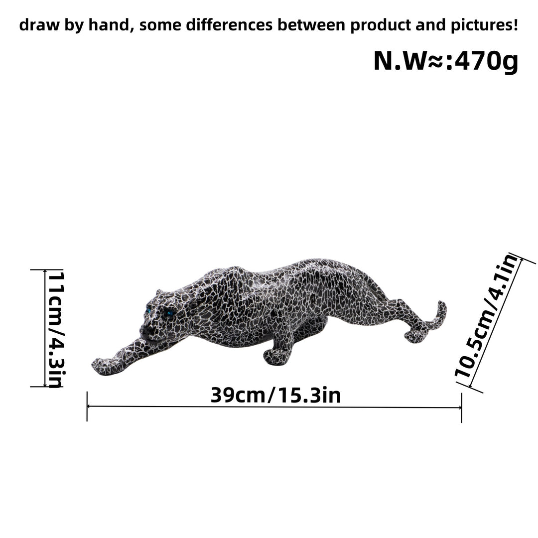 Artistic and colorful animal figure in panther shape Bowlift