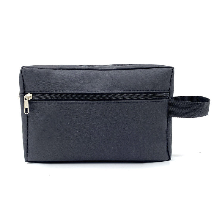 Practical cosmetic bag with two zippers Bowlift