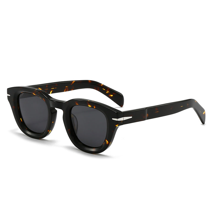 Women's sunglasses with modern, multifaceted design and polarized lenses Bowlift