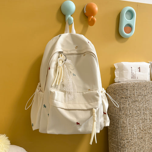 Fashionable Embroidered Backpack