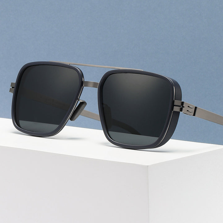 Men's Premium Sunglasses in Modern Square Design Bowlift