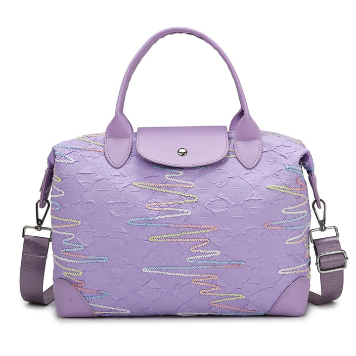 Fashionable Travel Bag With Multifunctional Storage Compartments Bowlift
