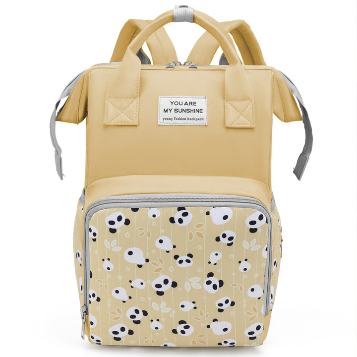 Cute Panda-Themed Multi-Functional Backpack Bowlift