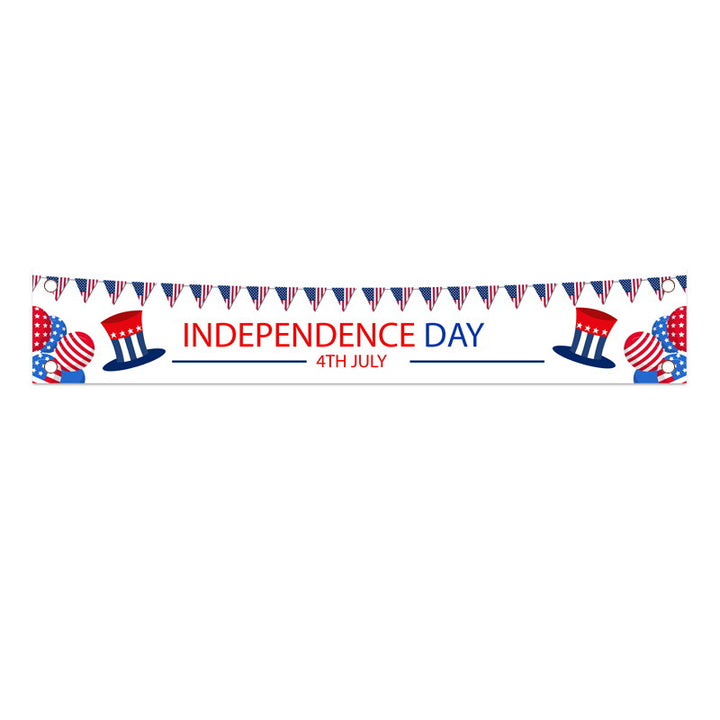 Unisex garden banner with patriotic design by Bowlift