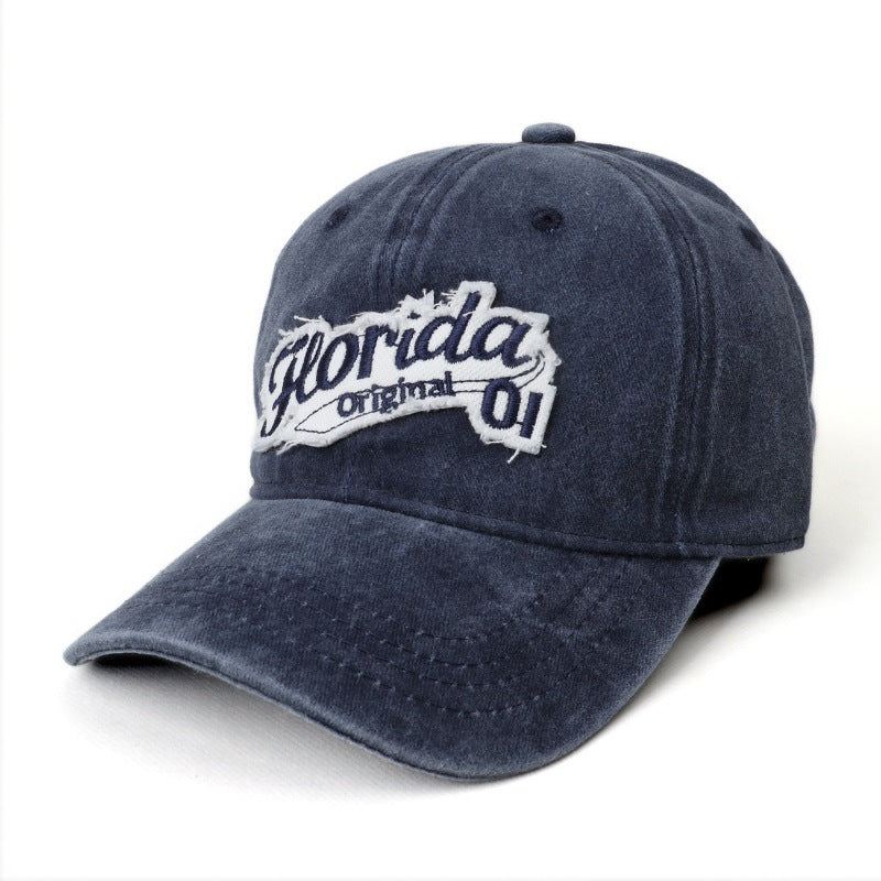 Women's Vintage-Inspired Cotton Baseball Cap Bowlift