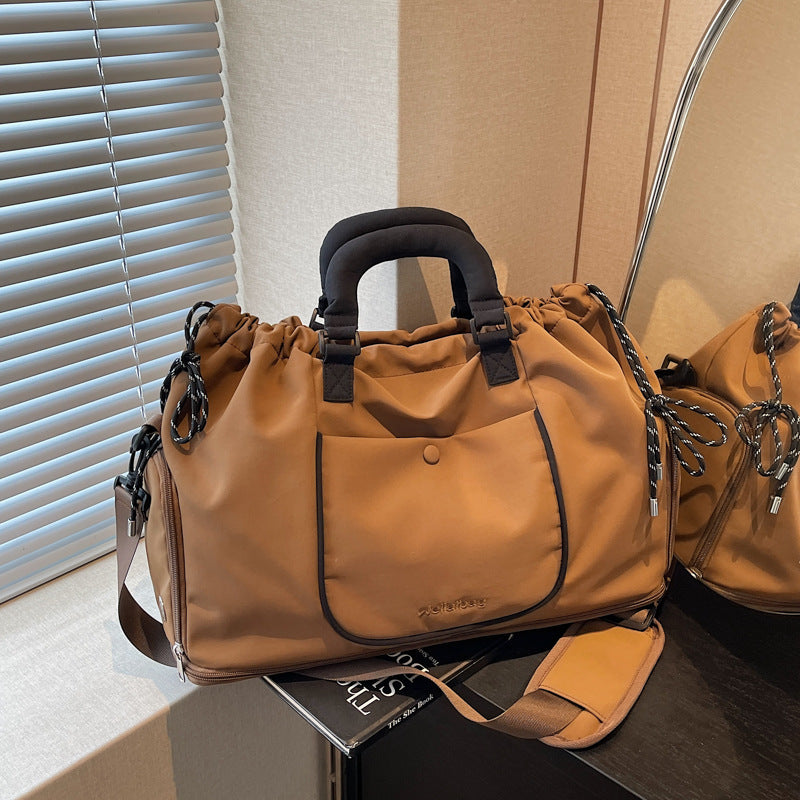 Multi-Functional Travel Duffel Bag with Adjustable Strap Bowlift