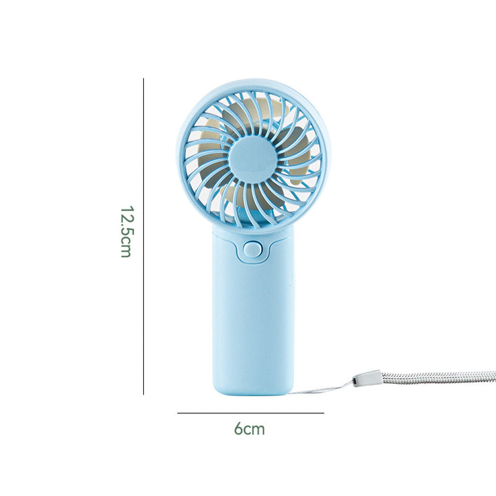 Unisex Portable Hand Fan with Ergonomic Grip Bowlift