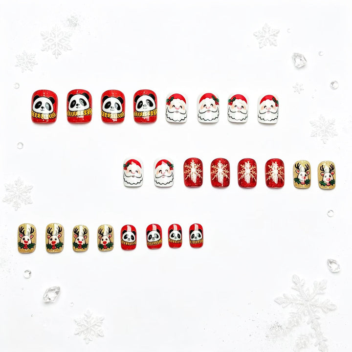 Creative Christmas Art Nails Bowlift