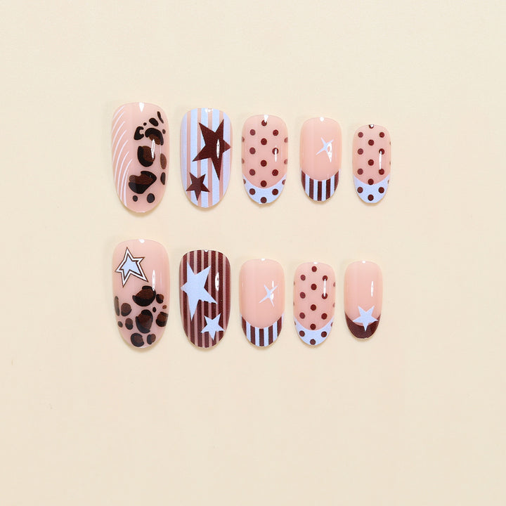 Artistic Patterned Nail Art Set Bowlift