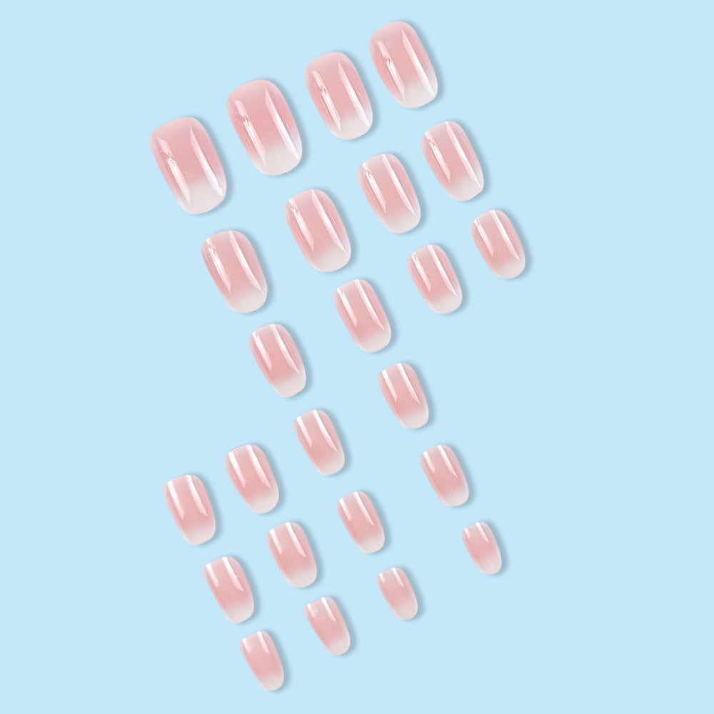 Elegant Ombre Nail Extensions Bowlift
