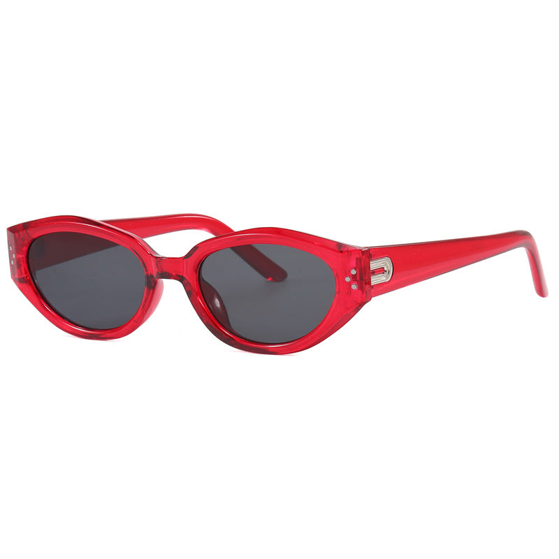 Ladies' trendy sunglasses with animal print and stylish frame Bowlift