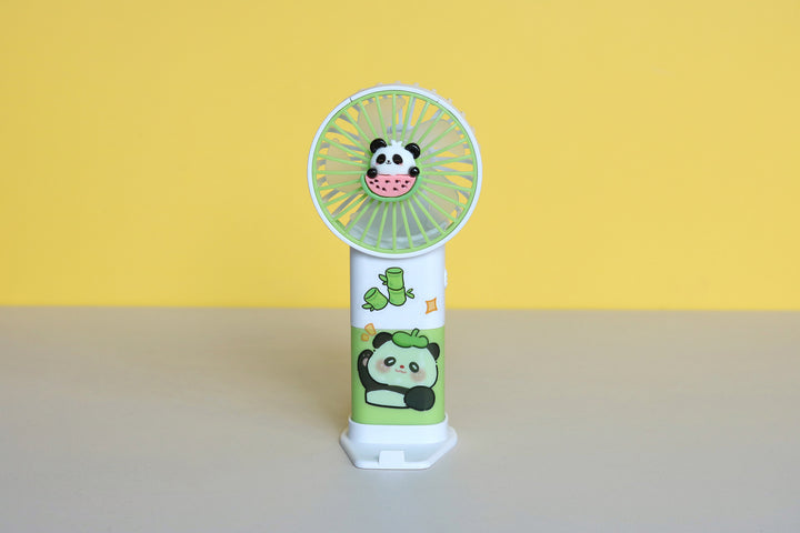 Unisex Portable Hand Fan in Cute Panda Design Bowlift
