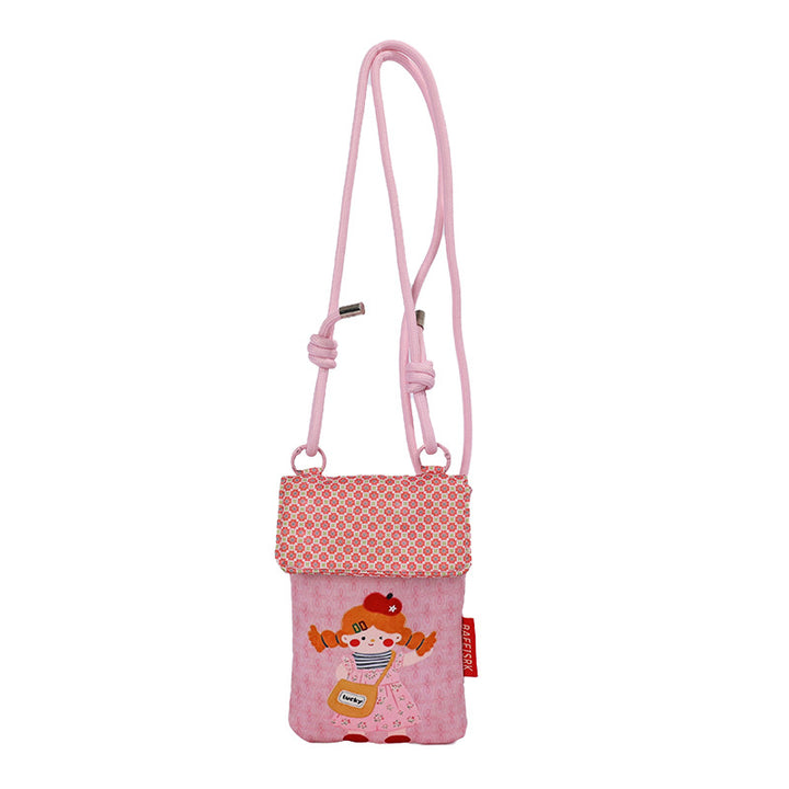 WoPlayful Graphic Print Mini Crossbody Bag Bowlift
