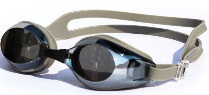 Sporty swimming goggles with mirrored lenses and ergonomic design Bowlift