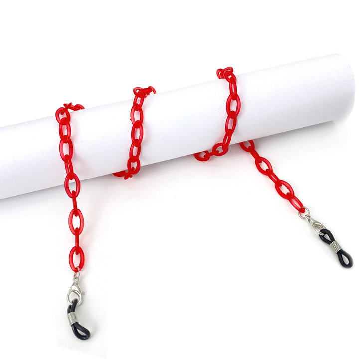 Flexible Eyewear Retainer Chain Bowlift