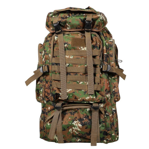 Tactical backpack with modular compartments and breathable back Bowlift