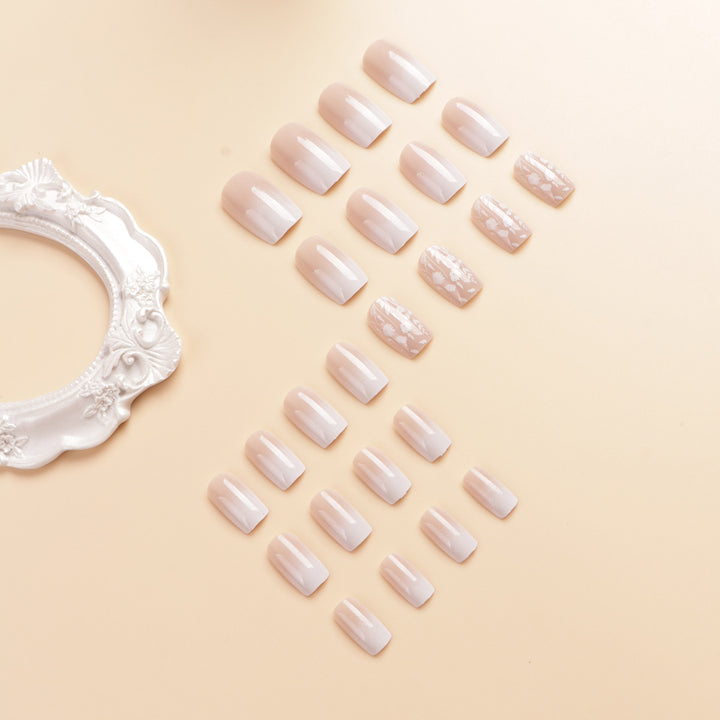 Elegant Ombre Press-On Nail Art Kit Bowlift