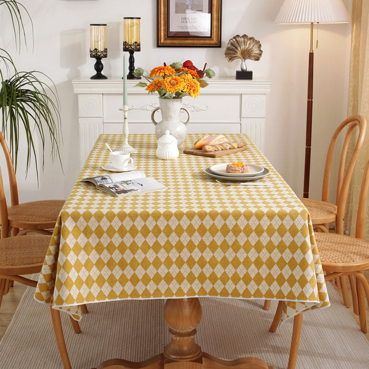Decorative Geometric Pattern Tablecloth