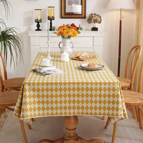 Decorative Geometric Pattern Tablecloth