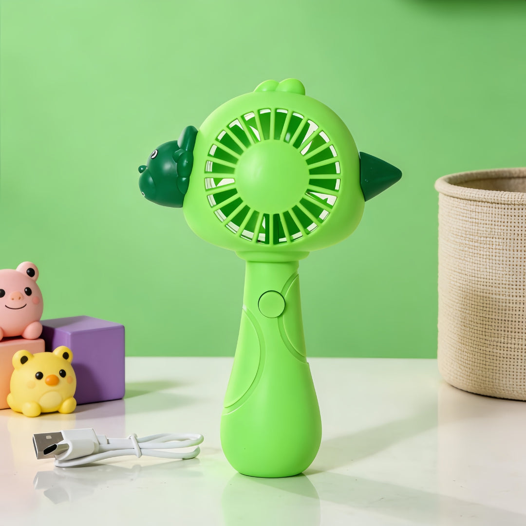 Ladies Hand Fan in Original Animal Design Bowlift