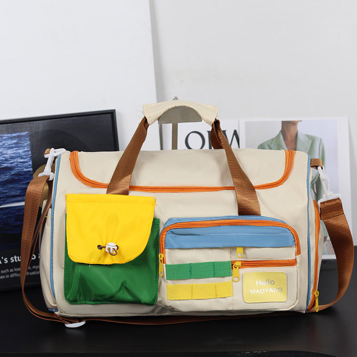 Functional Multi-Pocket Sports Duffel Bag
