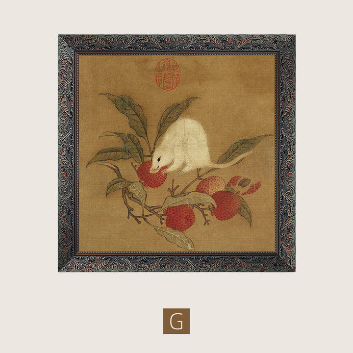Vintage Botanical Framed Artwork