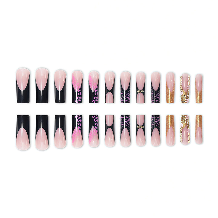 Trendy Abstract Nail Art Enhancements Bowlift