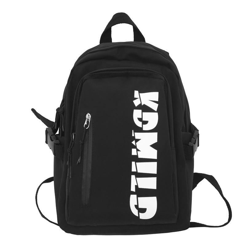 Multi-Functional Canvas School Backpack Bowlift