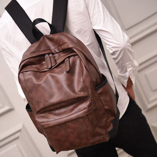 Urban Backpack With Water-Repellent Material And Ergonomic Design Bowlift