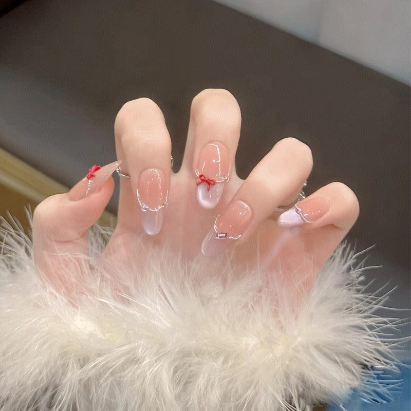 Premium Ocean-Inspired Press-On Nail Extensions Bowlift