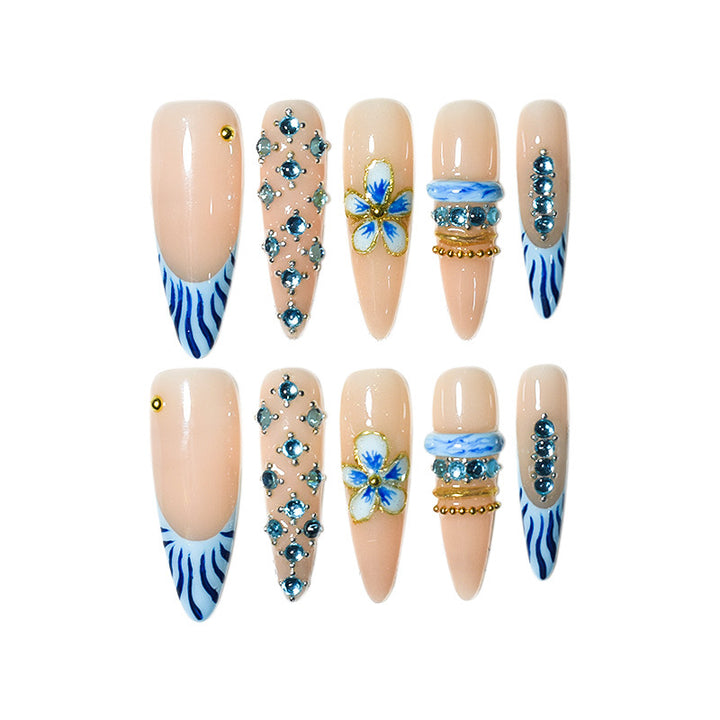 Themed 3D Nail Art Extensions Bowlift