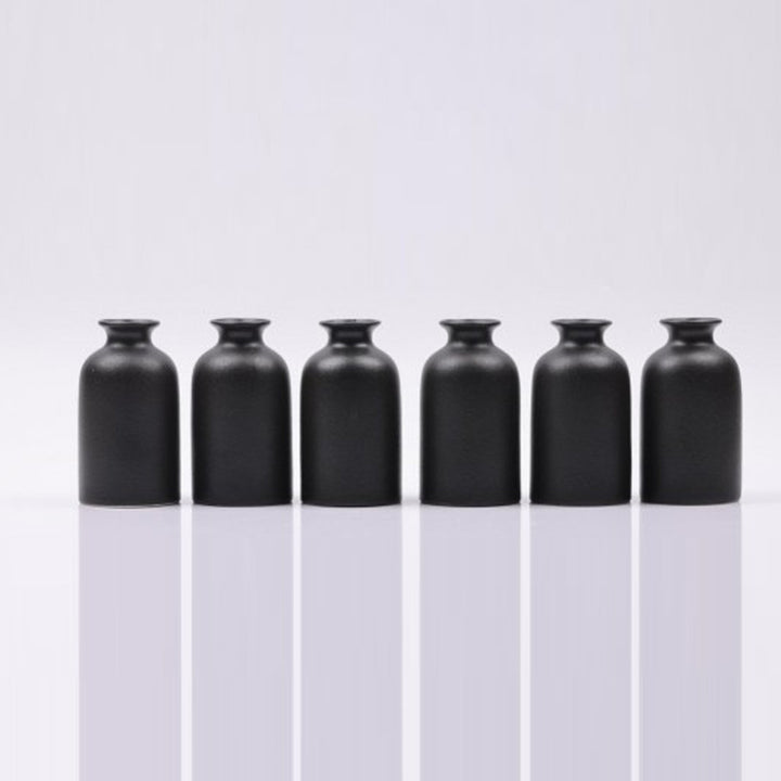 Textured Ceramic Flower Vase Set