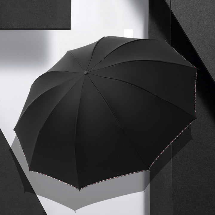 Women Ultra-Light Folding Umbrella with Sturdy Frame Bowlift