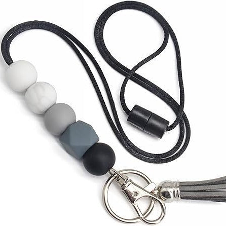 Colorful Silicone Keychain Lanyard Bowlift