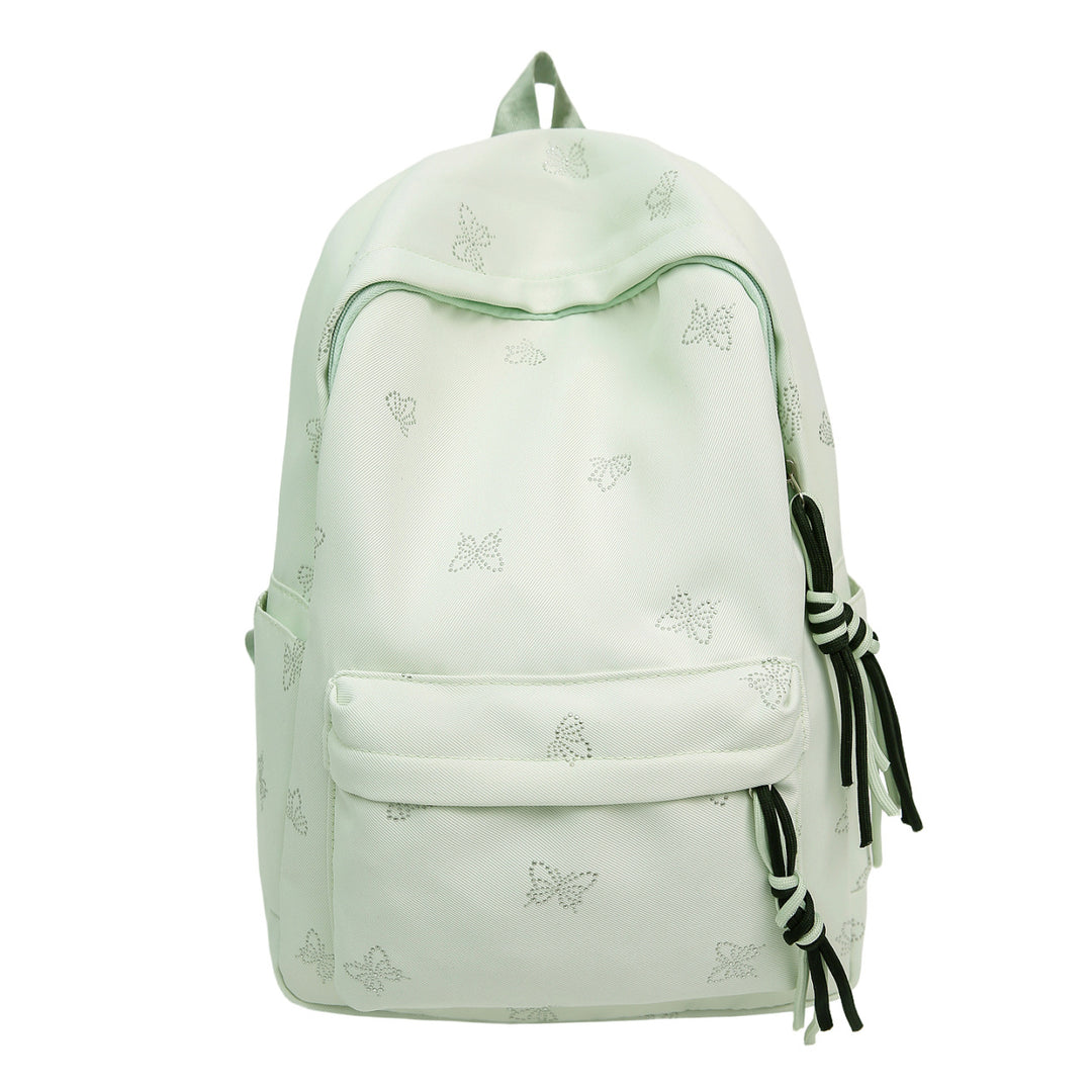 Backpack with Glittering Applications Bowlift