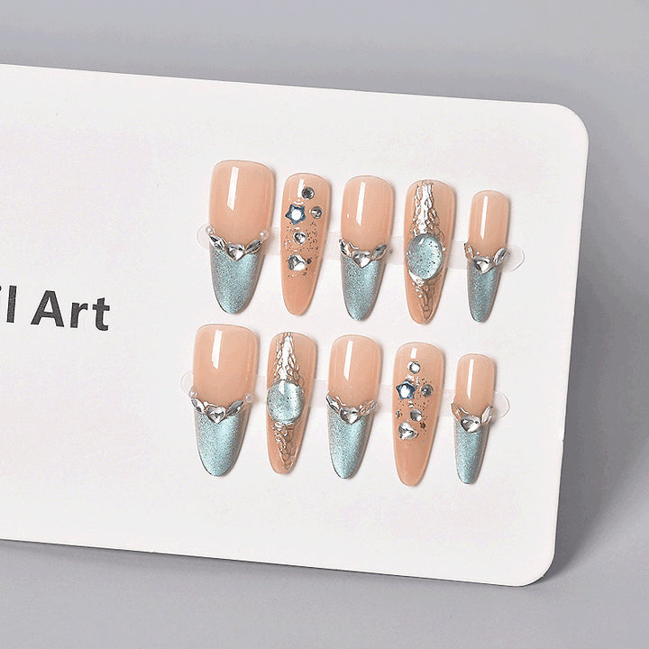 Premium Decorative Press-On Nail Extensions Bowlift