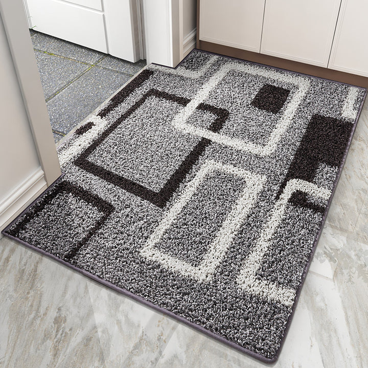 Geometric Patterned Soft Comfort Area Mat Bowlift