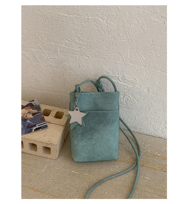 Fashionable shoulder bag with braided shoulder strap Bowlift