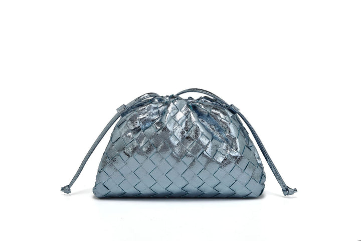 Textured Woven Handheld Clutch Bowlift