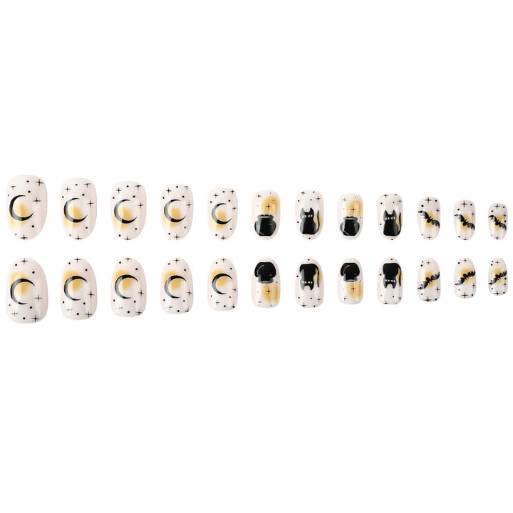 Halloween-Themed Nail Art Design Bowlift