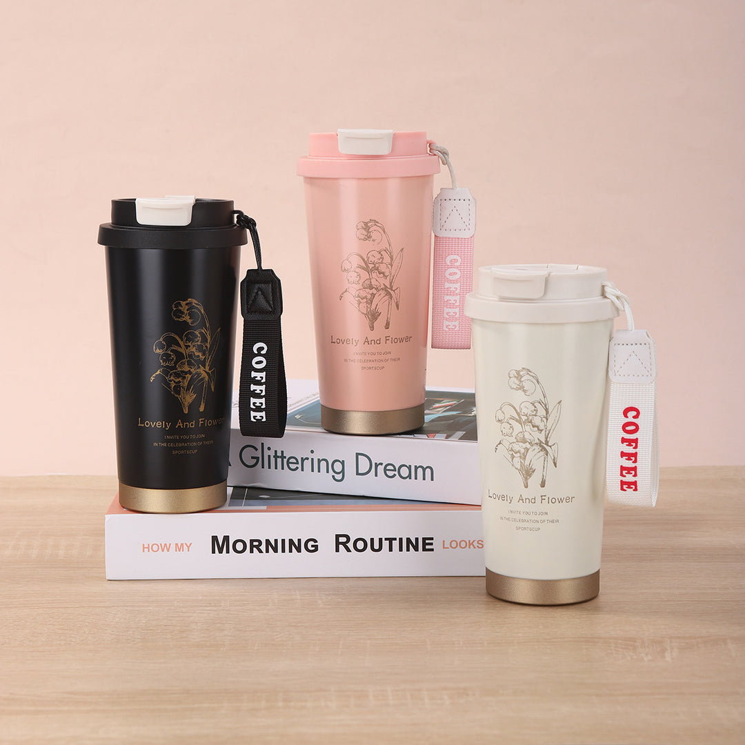 Ladies elegant and insulated to-go drinking cup Bowlift