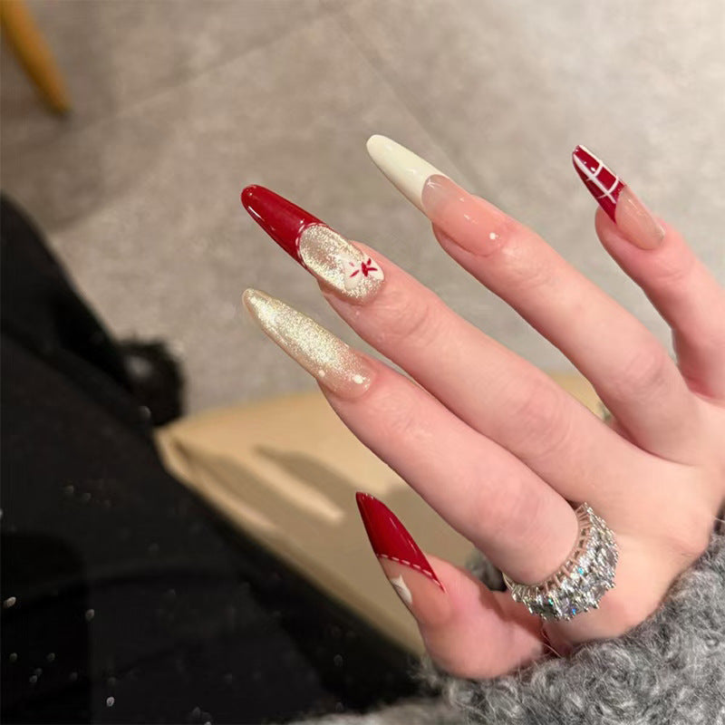 Glamorous Rhinestone Nail Art Bowlift