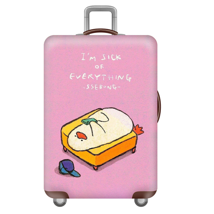 Women’s Hardshell Luggage with Creative Cartoon Design Bowlift