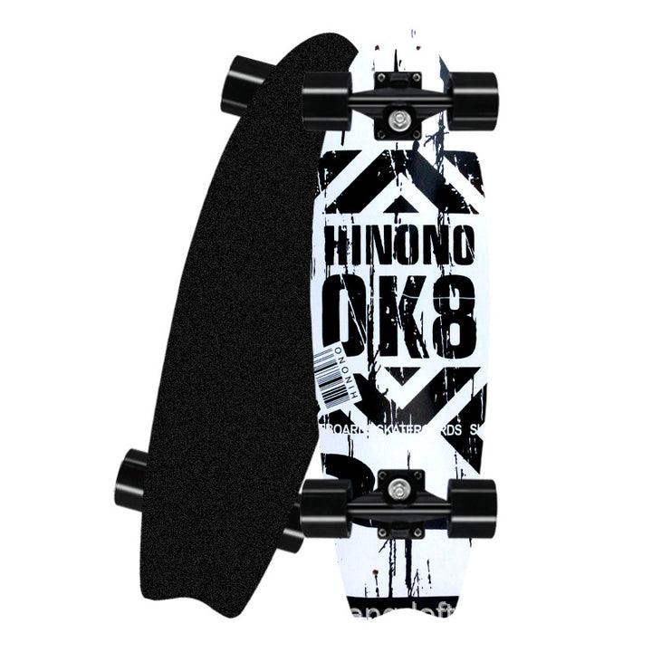 Surf-Inspired Mini Cruiser Skateboard Bowlift